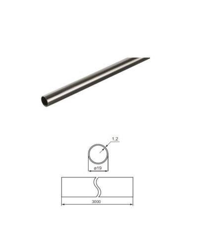 Stabilizační trubka o průměru 19mm