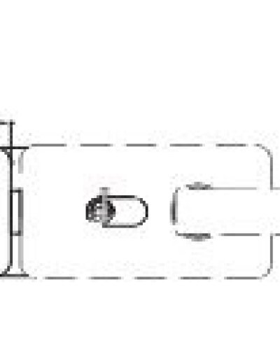 Protikus k zámku na skleněné dveře