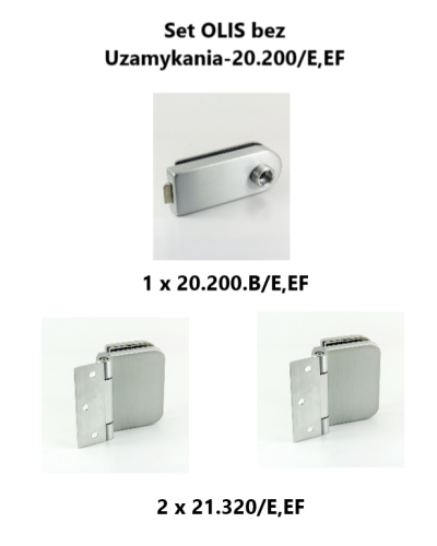 Set OLIS bez Uzamykání-20.200