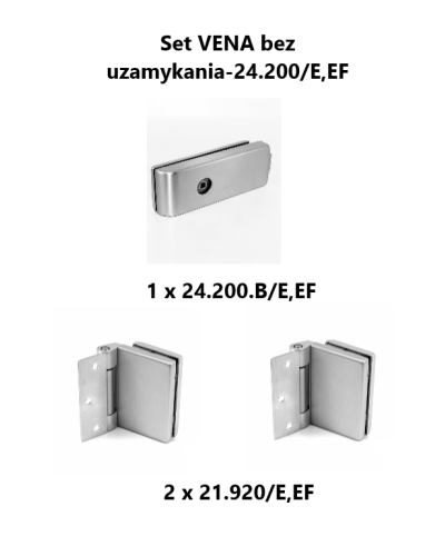 Set VENA bez Uzamykání-24.200