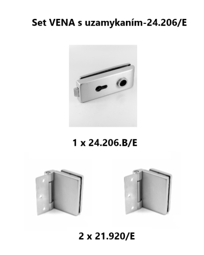 Set VENA s uzamykáním-24.206