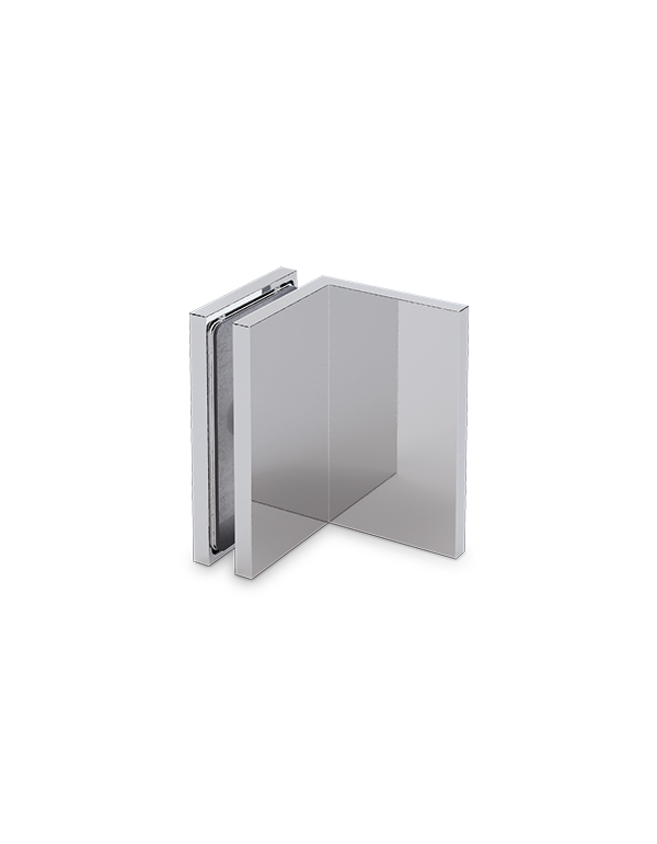 Pevný spojovník EXCITE stěna-sklo 90°