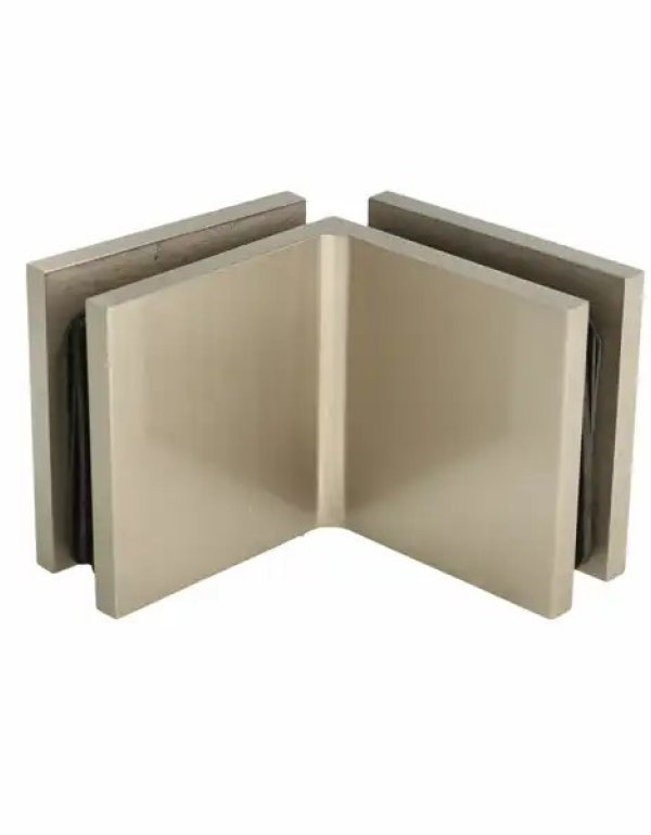 Pevný spojovník sklo-sklo 90°