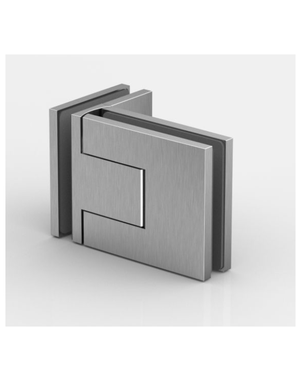 Saunový kyvný pant PONTERE+,sklo-sklo 90°