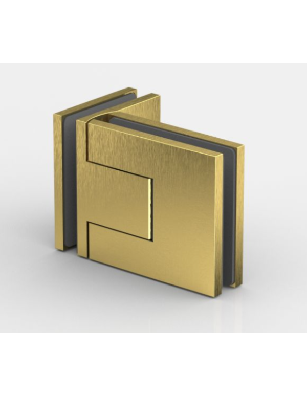 Saunový kyvný pant PONTERE+,sklo-sklo 90°