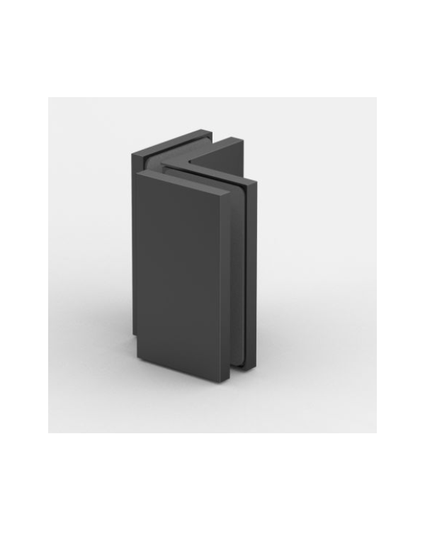 Saunový pevný úchyt PONTERE+, sklo-sklo 90°