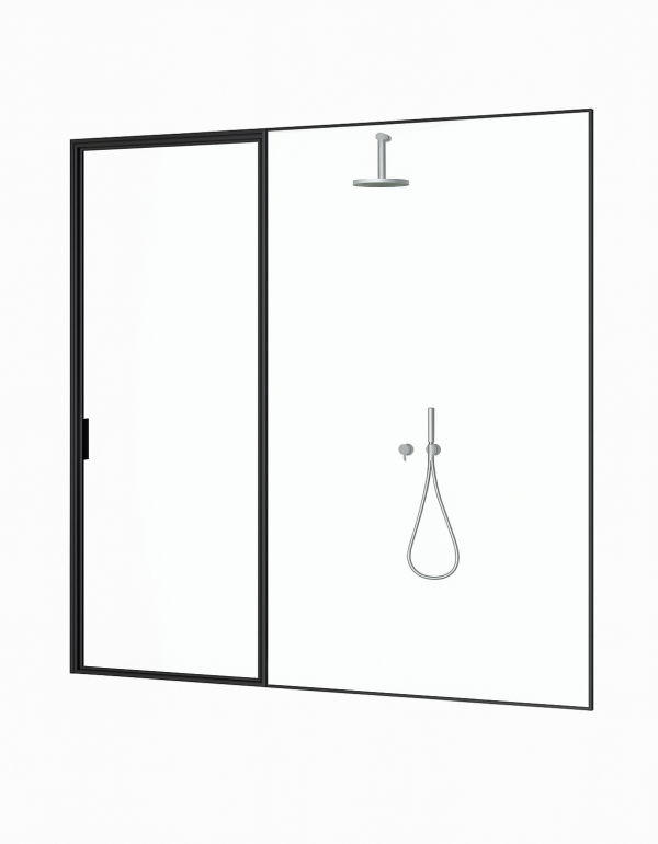 SET 1 pivotového rámového systému do sprchy VANITY