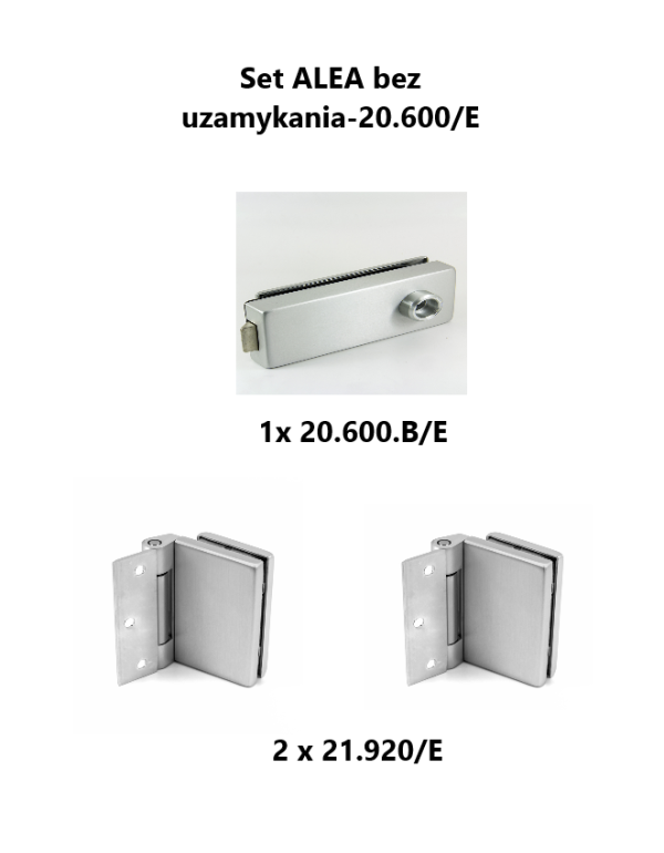 Set ALEA bez uzamykání-20.600
