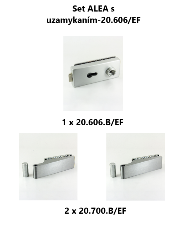 Set ALEA s uzamykáním -20.606