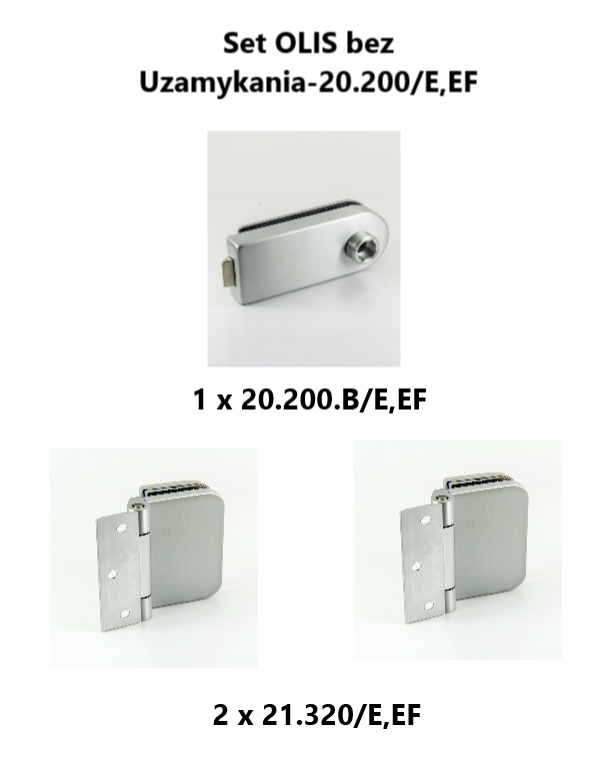 Set OLIS bez Uzamykání-20.200
