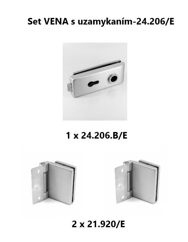 Set VENA s uzamykáním-24.206