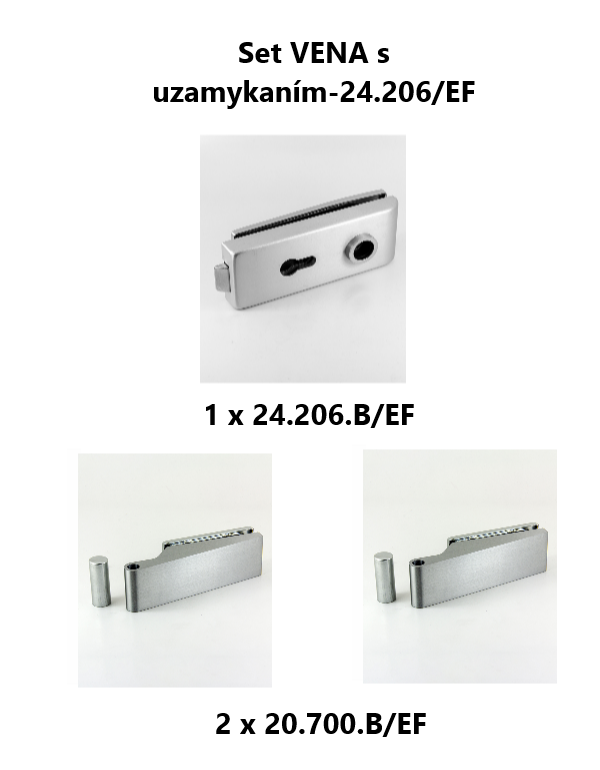 Set VENA s uzamykáním-24.206