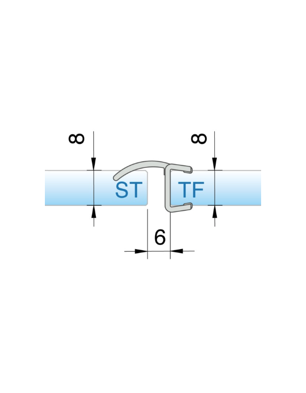 Těsnění sprchového koutu FIX-Dveře