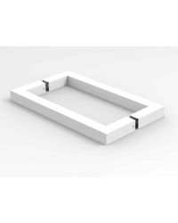 oboustranné hranaté madlo ve tvaru "O"