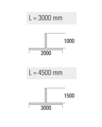 SET 7 pivotového rámového systému do sprchy VANITY