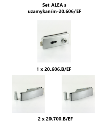 Set ALEA s uzamykáním -20.606