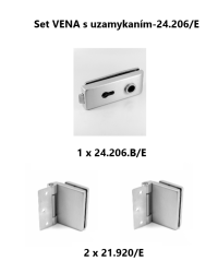 Set VENA s uzamykáním-24.206